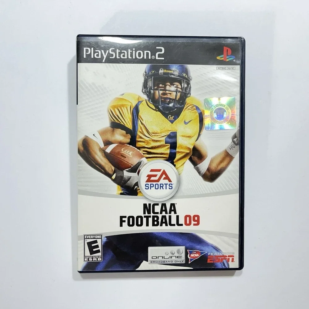 NCAA College Football 09 PS2 (PlayStation 2, 2008) Complete With Manual